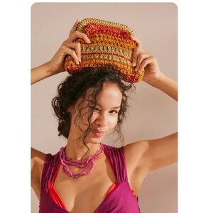 Free People Sweet Emotions Clutch NWT